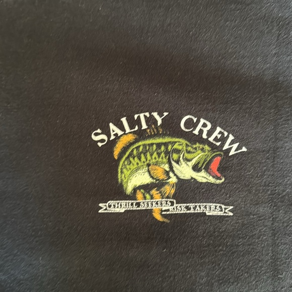 Thrill Seekers Risk Takers Salty Crew T-shirt - Picture 3 of 5